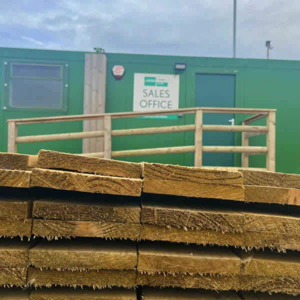 Rough Sawn Treated. South Yorkshire.