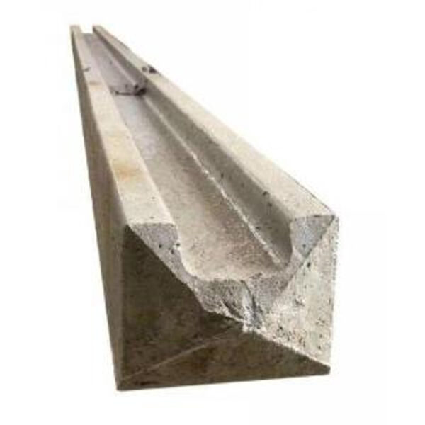 Concrete Post - End Post